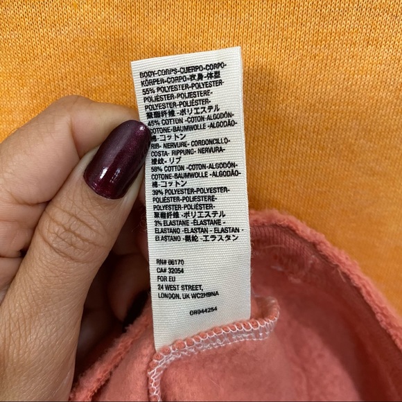 Free people Color block pullover sweatshirt Small - Picture 7 of 8